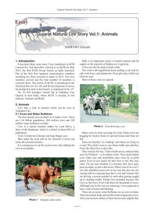 Gujarat Natural Life Story Vol.1: Animals