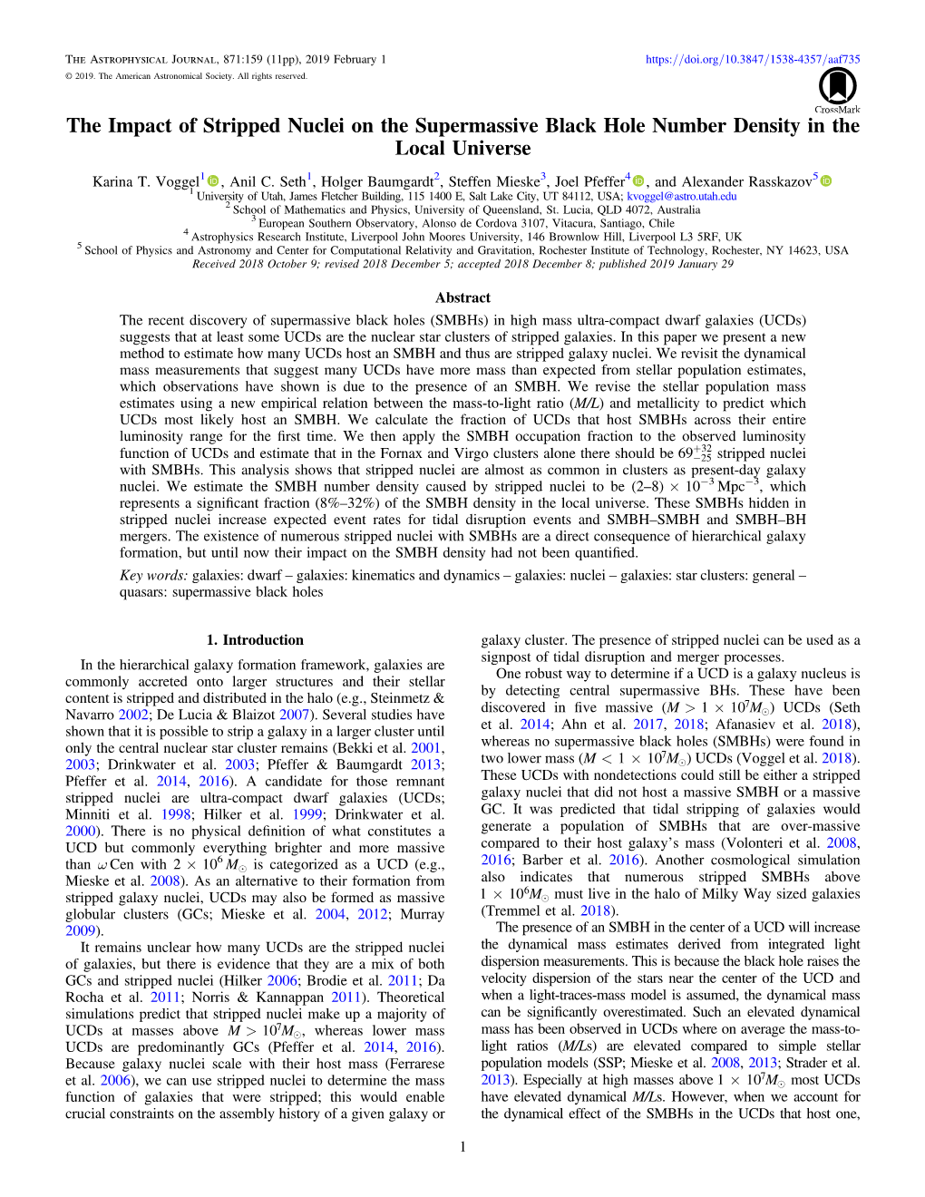 The Impact of Stripped Nuclei on the Supermassive Black Hole Number Density in the Local Universe