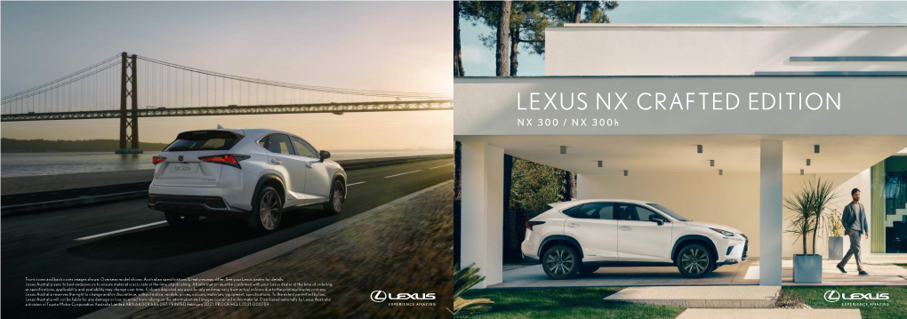 LEXUS NX CRAFTED EDITION NX 300 / NX 300H