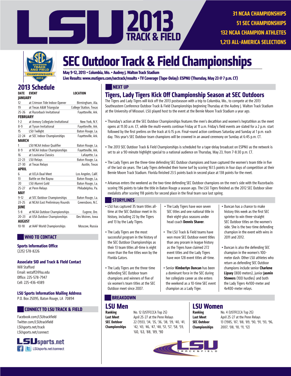 SEC Outdoor Track & Field Championships