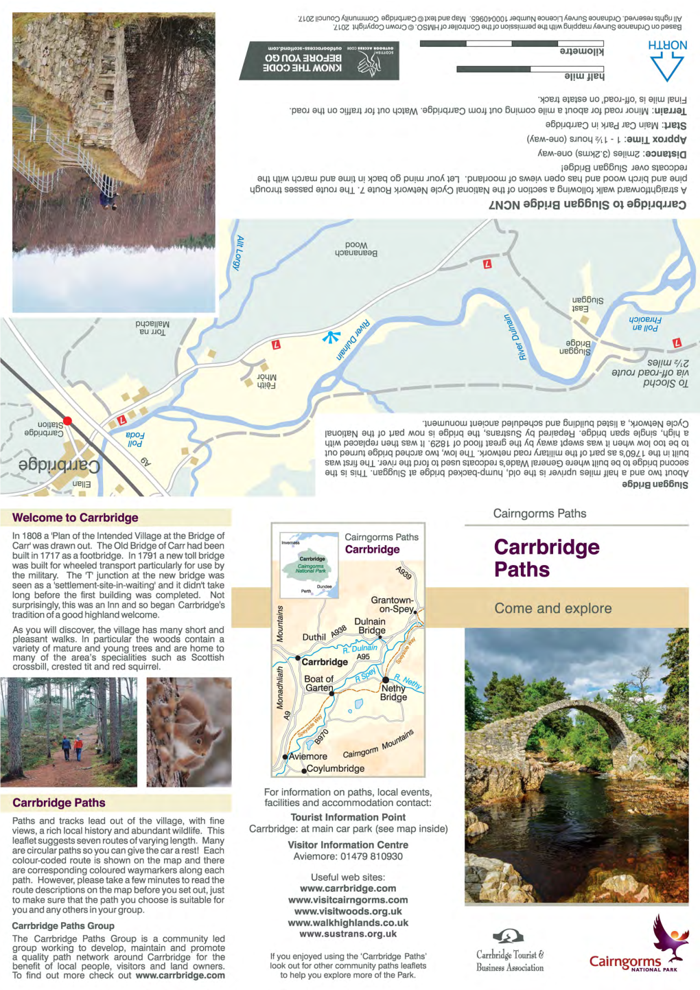 Carr-Bridge Path Leaflet