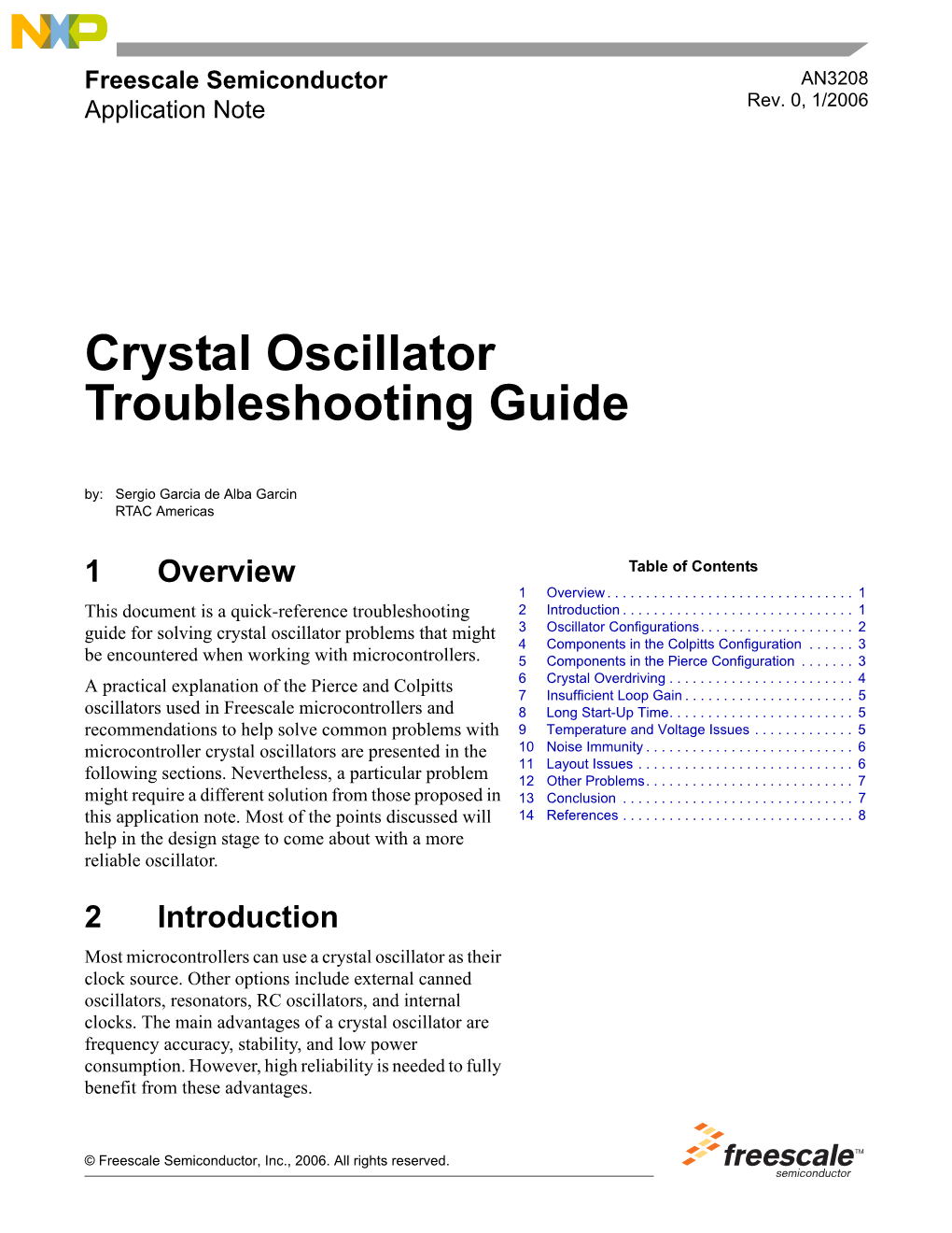 Crystal Oscillator Troubleshooting Guide