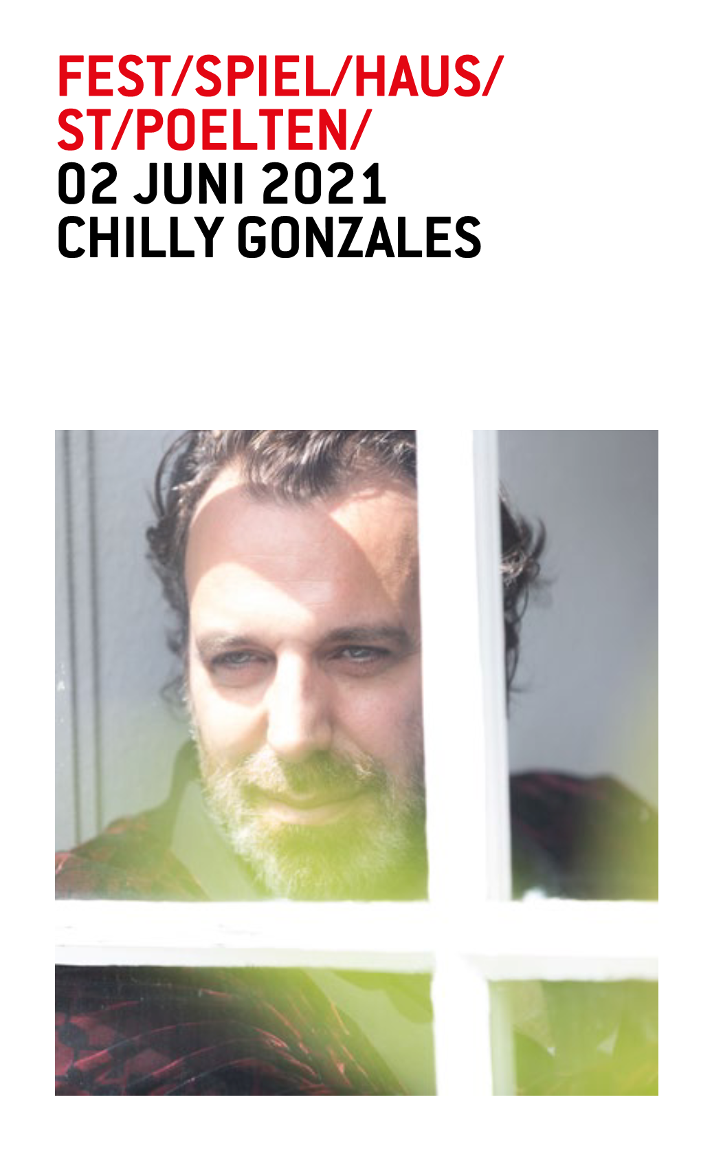 02 JUNI 2021 CHILLY GONZALES Chilly Gonzales