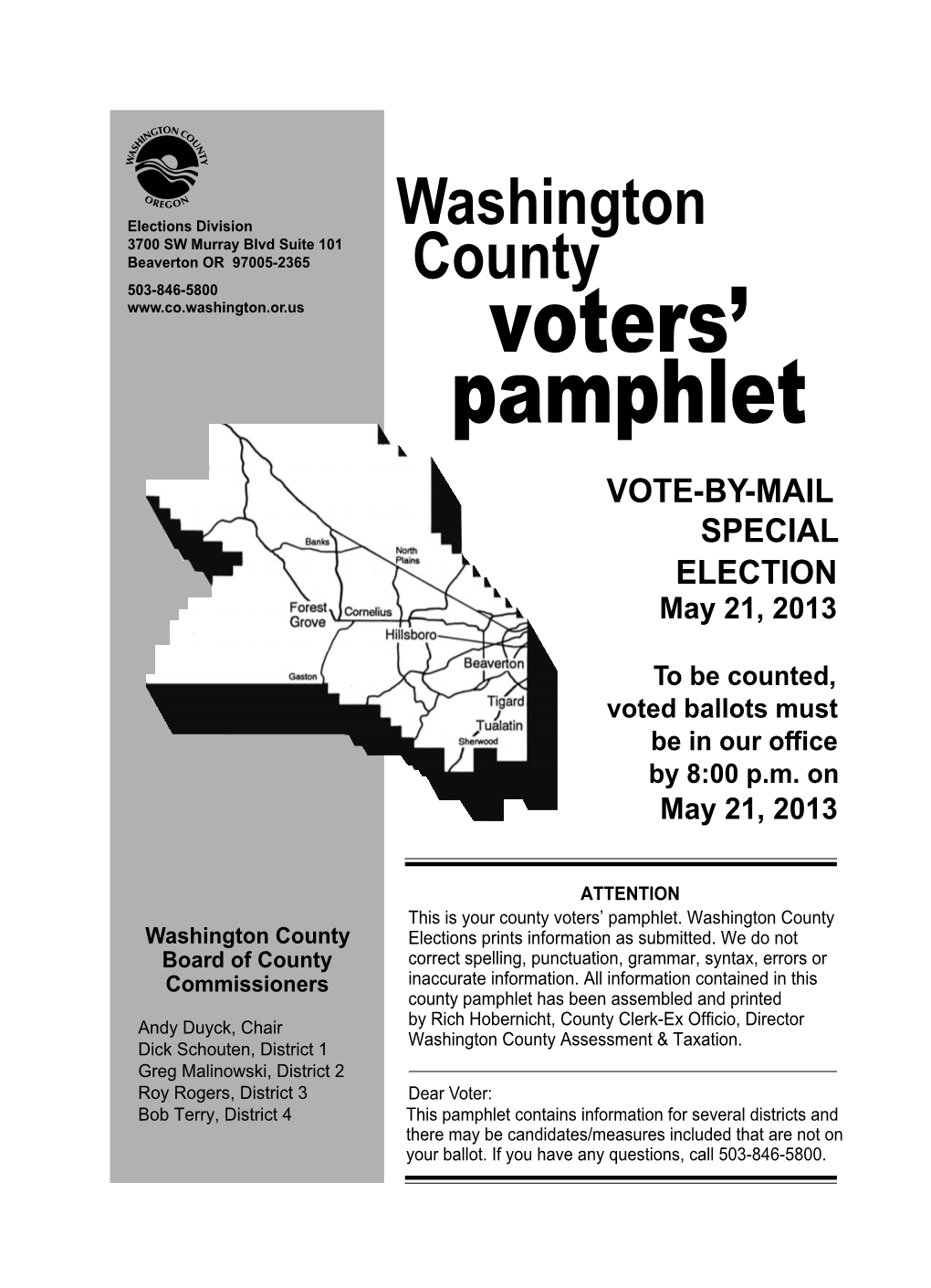 Voters' Pamphlet