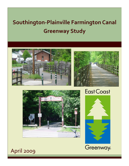 Southington-Plainville Farmington Canal Greenway Study April 2009