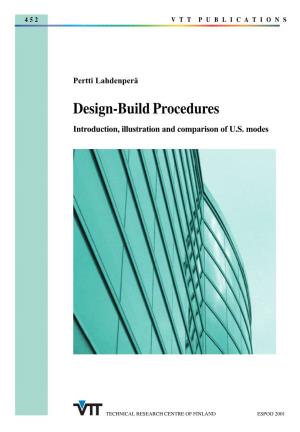 Design-Build Procedures