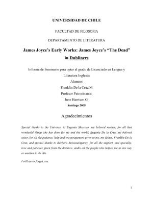 James Joyce's “The Dead”