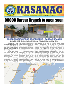 DCCCO Carcar Branch to Open Soon By: FJPO