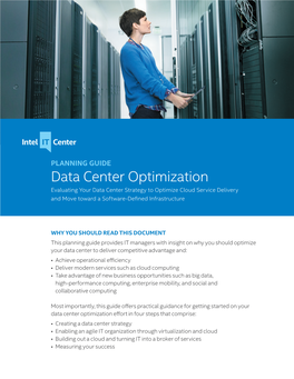 Data Center Optimization Planning Guide