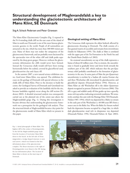 Structural Development of Maglevandsfald: a Key to Understanding the Glaciotectonic Architecture of Møns Klint, SE Denmark