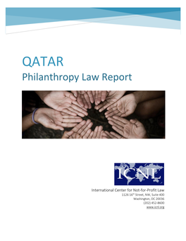 Philanthropy Law Report