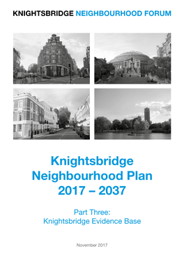 Knightsbridge Neighbourhood Plan 2017 – 2037