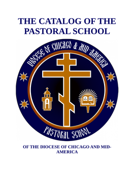 The Catalog of the Pastoral School