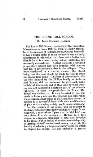 The Round Hill School