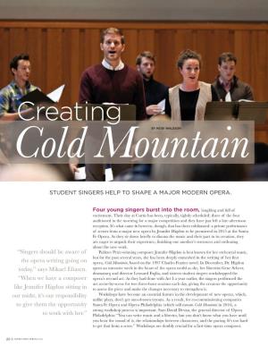 Creating Cold Mountain