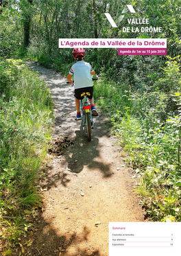 L'agenda De La Vallée De La Drôme Agenda Du 1Er Au 15 Juin 2019