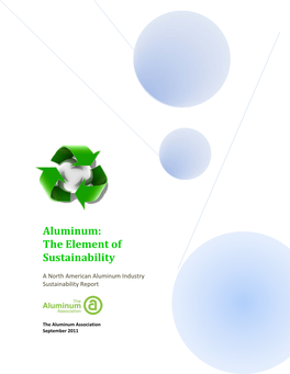 Aluminum: the Element of Sustainability