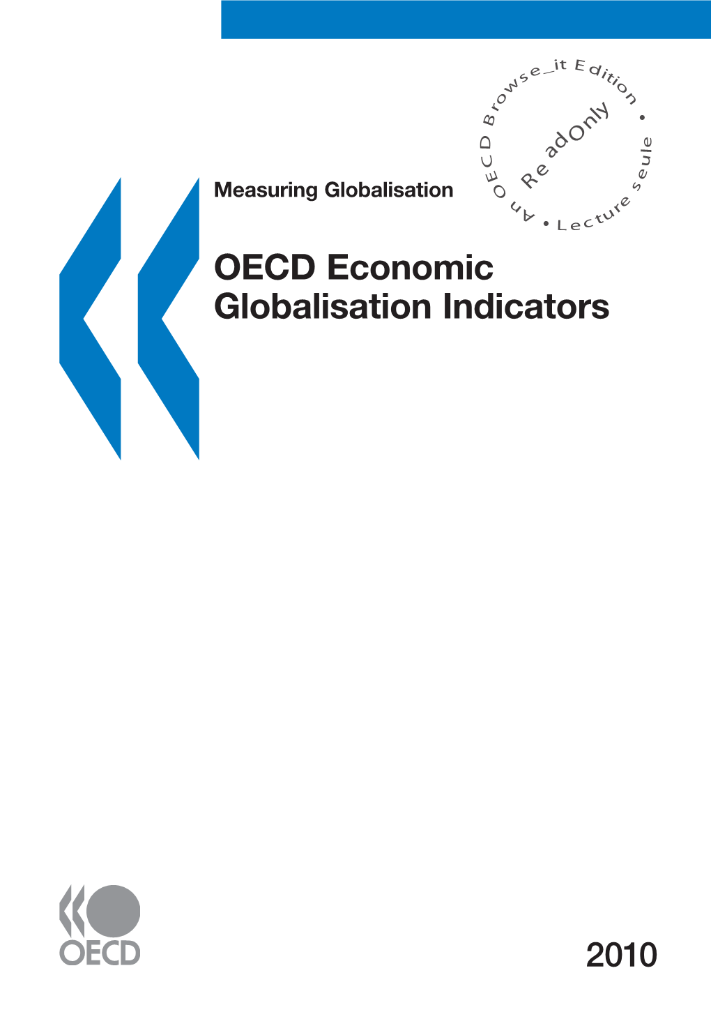 OECD Economic Globalisation Indicators 2010