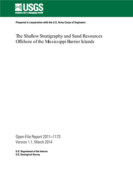 The Shallow Stratigraphy and Sand Resources Offshore of the Western