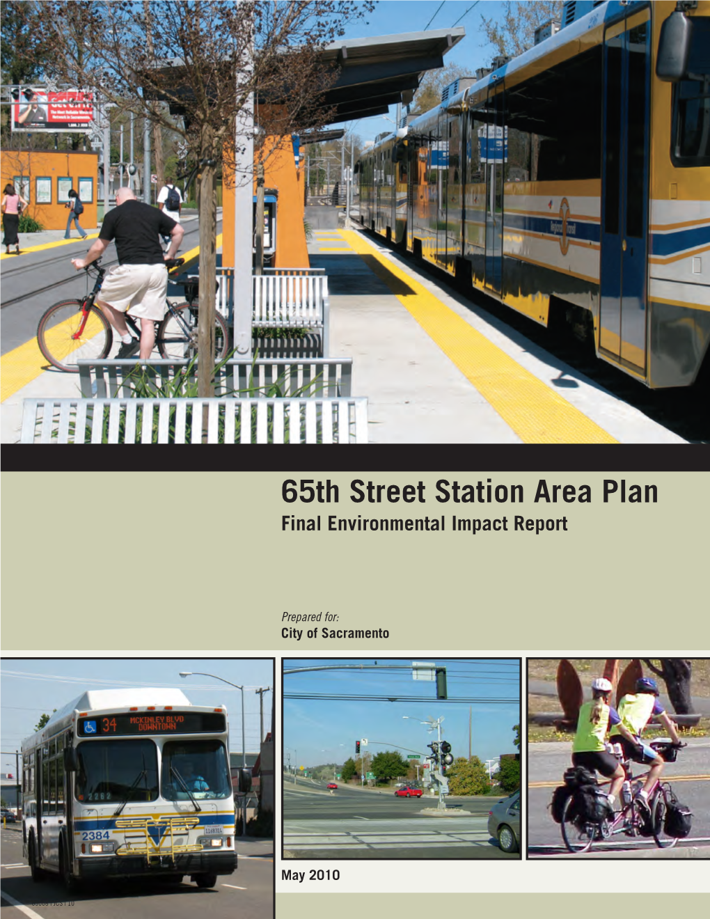 65Th Street Station Area Plan Final Environmental Impact Report