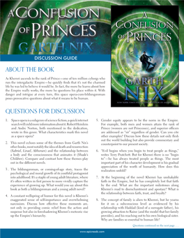 GARTH NIX Discussion Guide About the Book