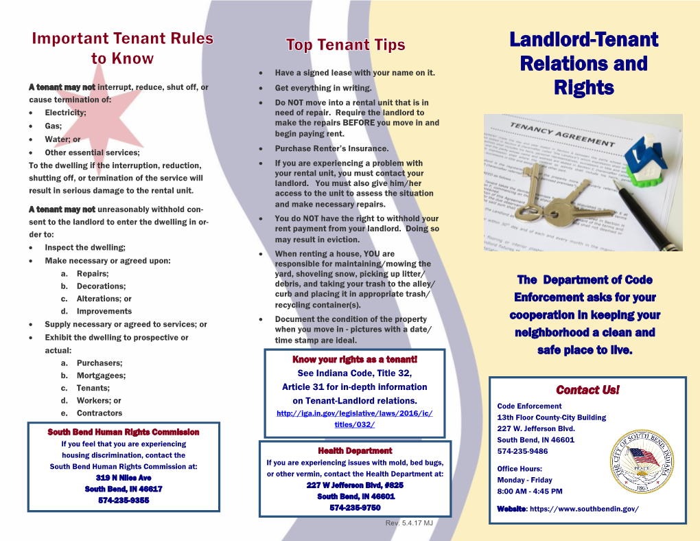 Landlord-Tenant Relations and Rights