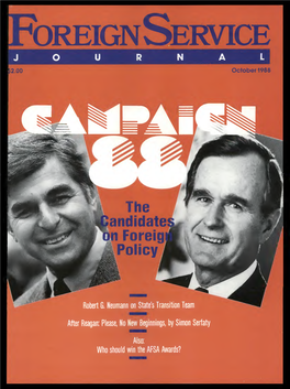 The Foreign Service Journal, October 1988