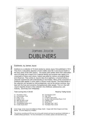 Dubliners, by James Joyce Dubliners