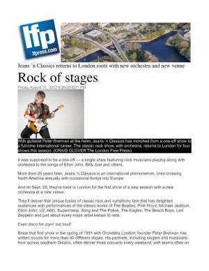 Rock of Stages Friday, August 31, 2012 6:25:25 EDT PM