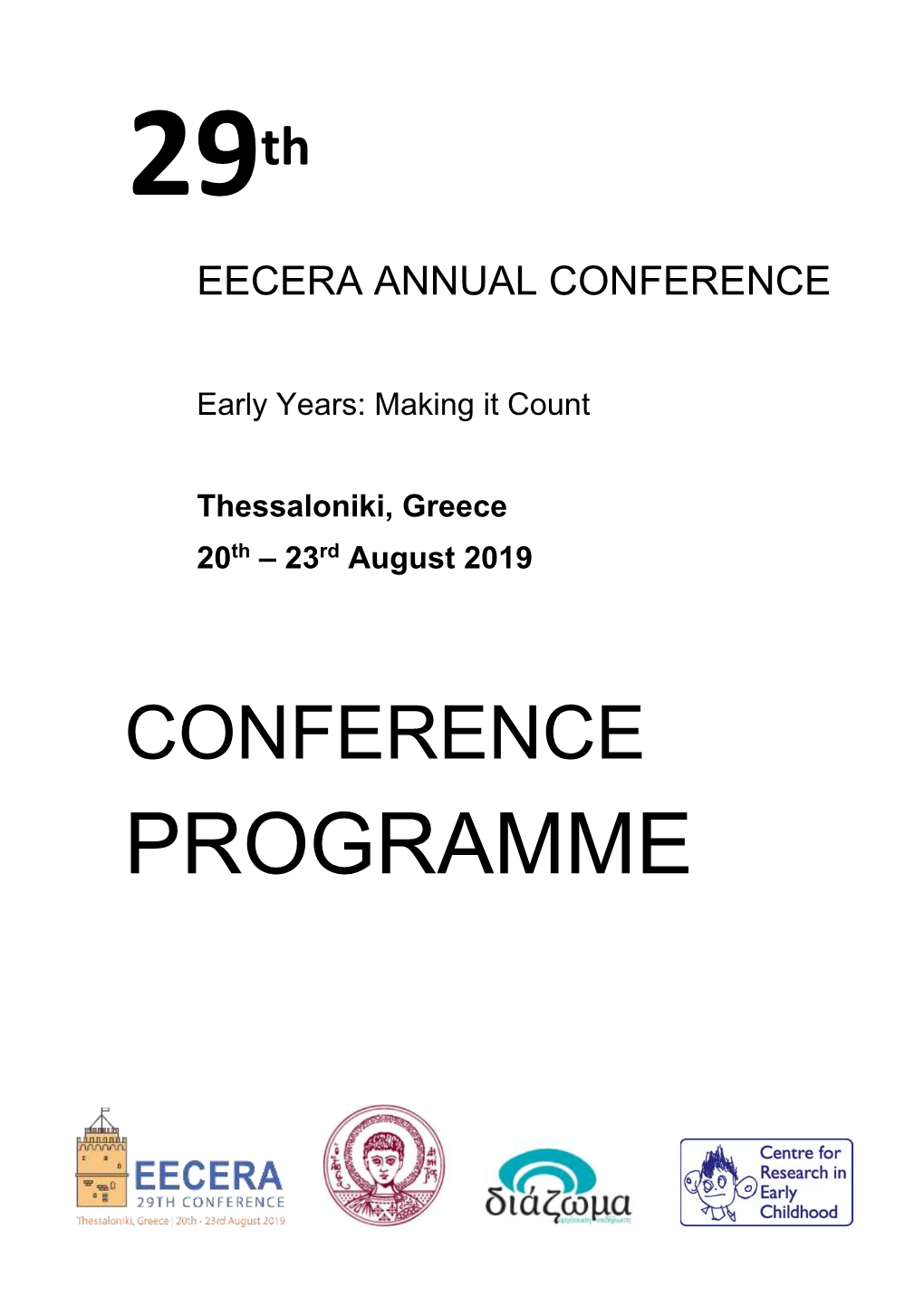 Conference Programme