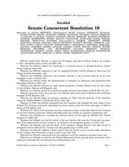 Senate Concurrent Resolution 19