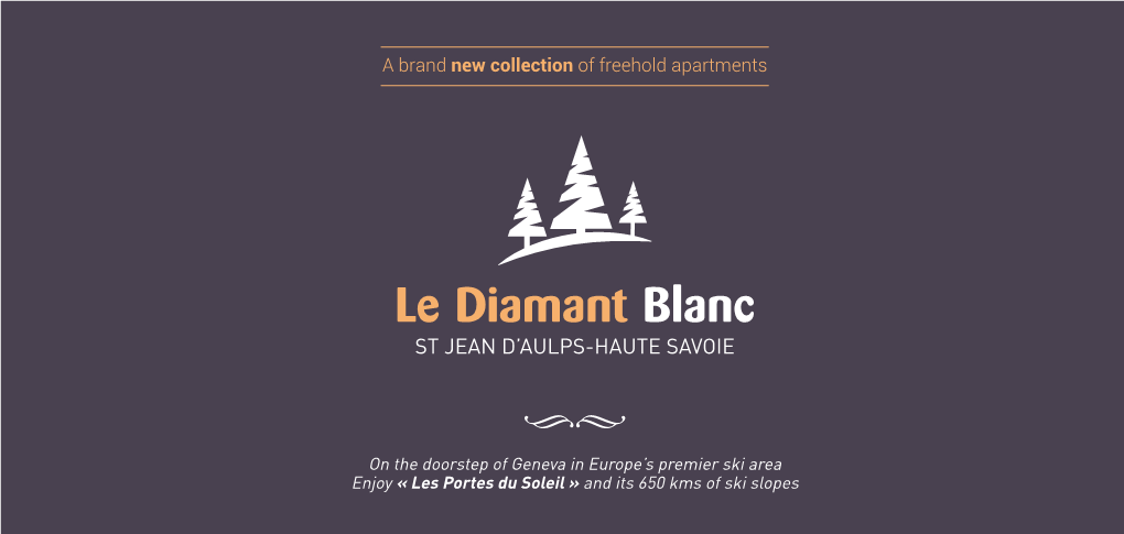 Le Diamant Blanc LES GETS ST JEAN D’AULPS-HAUTE SAVOIE