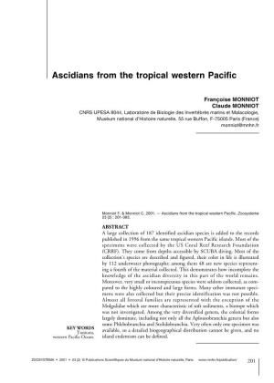 Ascidians from the Tropical Western Pacific