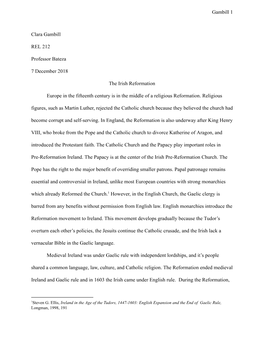 Theology Research Paper – Google Docs