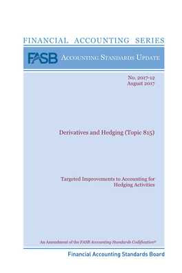 Derivatives and Hedging (Topic 815)