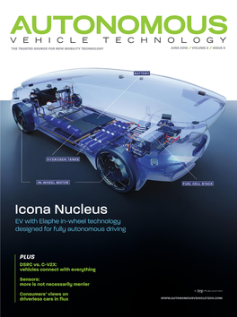 Icona Nucleus EV with Elaphe In-Wheel Technology Designed for Fully Autonomous Driving