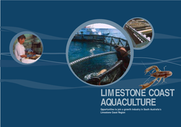 Limestone Coast Aquaculture Prospectus (2003)