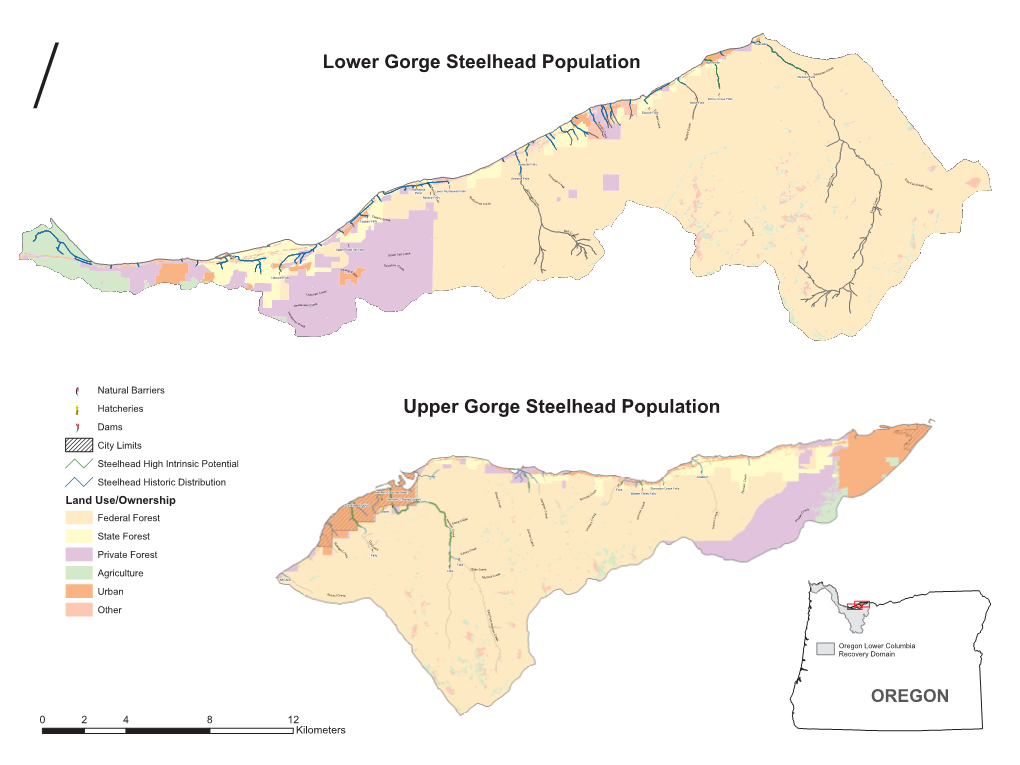 Lower Gorge Steelhead Population En R Sor K