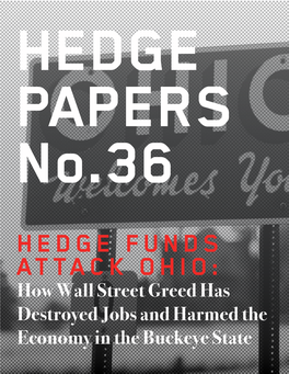 Hedge Funds Attack Ohio