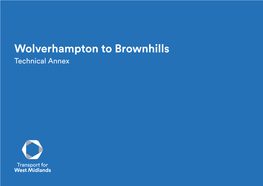 Wolverhampton to Brownhills Technical Annex 2 % Road Subject Subject % Road Treatment to Resurfaced, 12 Schemes Delivered