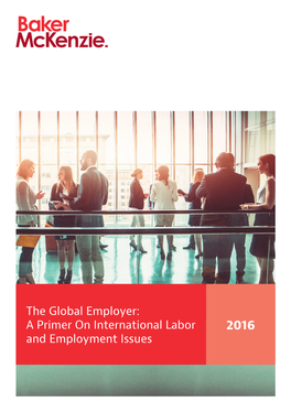 A Primer on International Labor and Employment Issues