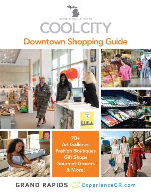 COOL CITY Downtown Shopping Guide
