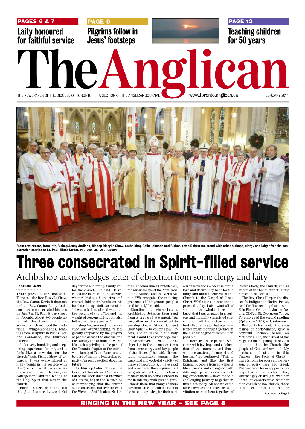 Three Consecrated in Spirit-Filled Service