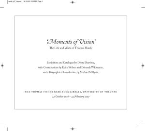 Moments of Vision Exhibition Catalogue