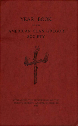 American Clan Gregor Society