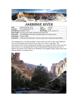 Jarbidge River