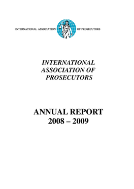 Annual Report 2008 – 2009