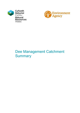 Dee Management Catchment Summary