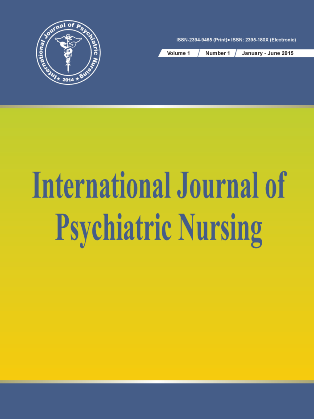 Nursing EDITOR Prof