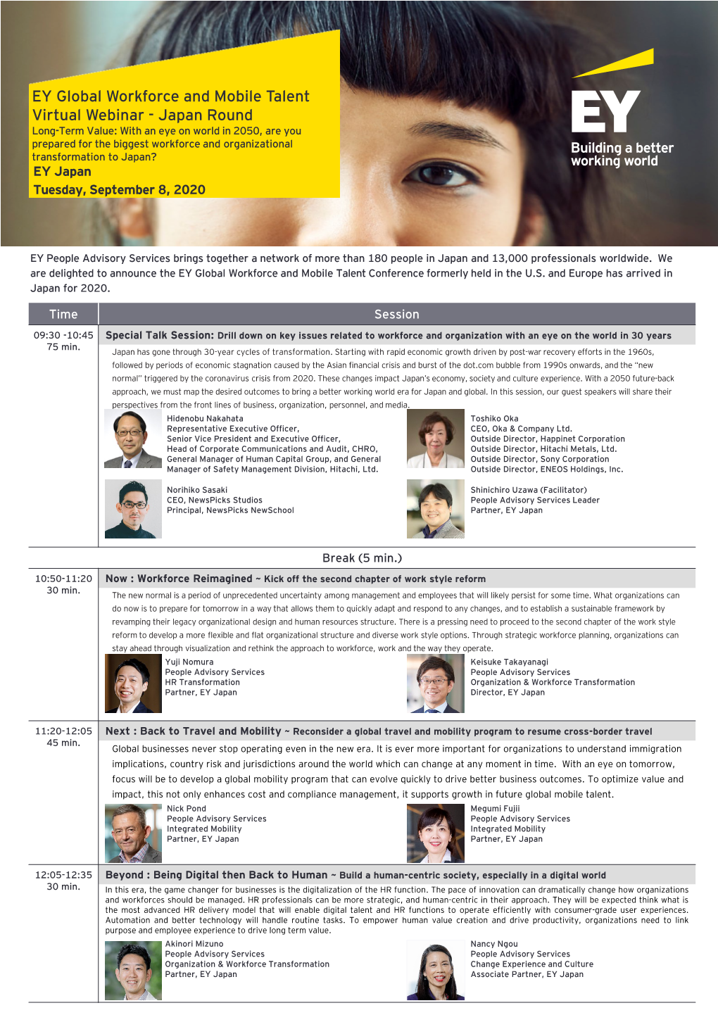 EY Global Workforce and Mobile Talent Virtual Webinar English